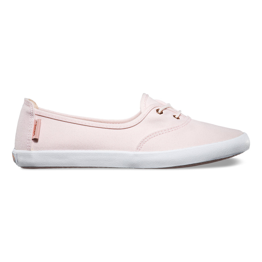 pink slip on shoes
